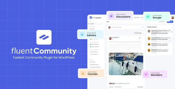 FluentCommunity Pro - Fastest WordPress Community Plugin