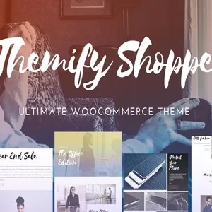 Themify Shoppe Theme - Optimized For Woocommerce