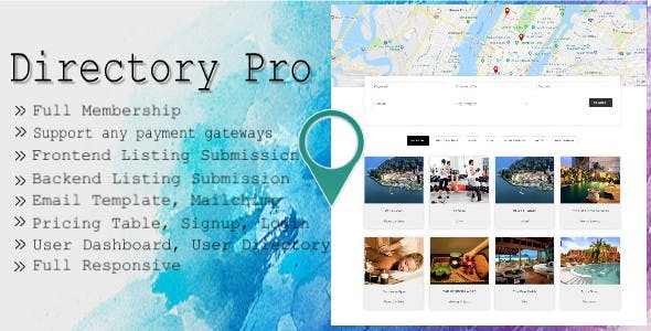Directory Pro - Wordpress Directory Listing Plugin